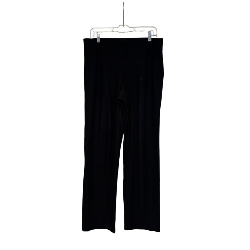Eileen Fisher Black Straight Leg Pants M - Picture 2 of 9